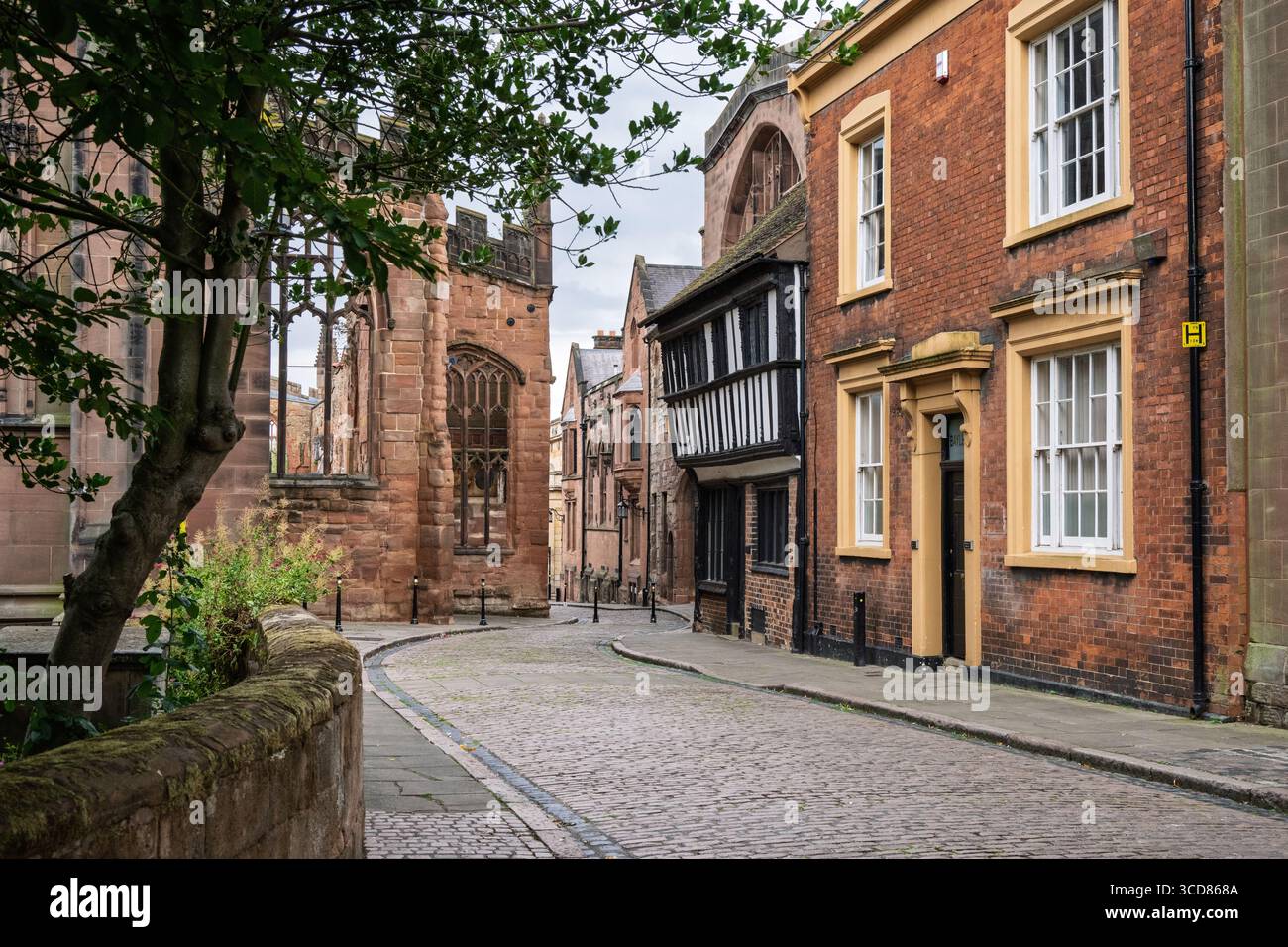 22 Bayley Lane, Coventry, 16th Century Building, Warwickshire, Royaume-Uni Banque D'Images