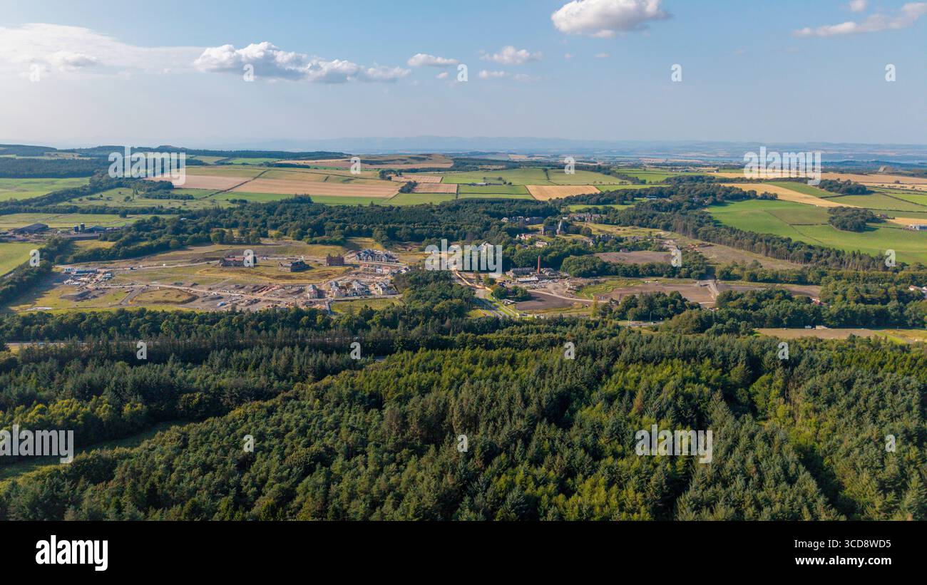 Barratt Homes Bangour Village Estate West Lothian Banque D'Images