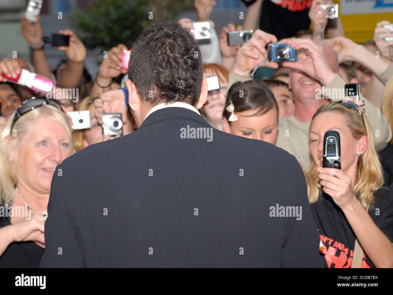 Adam Sandler à la première irlandaise de 'You Don't Mess with the Zohan' au Savoy Cinema de Dublin - 30 juillet 2008 Banque D'Images