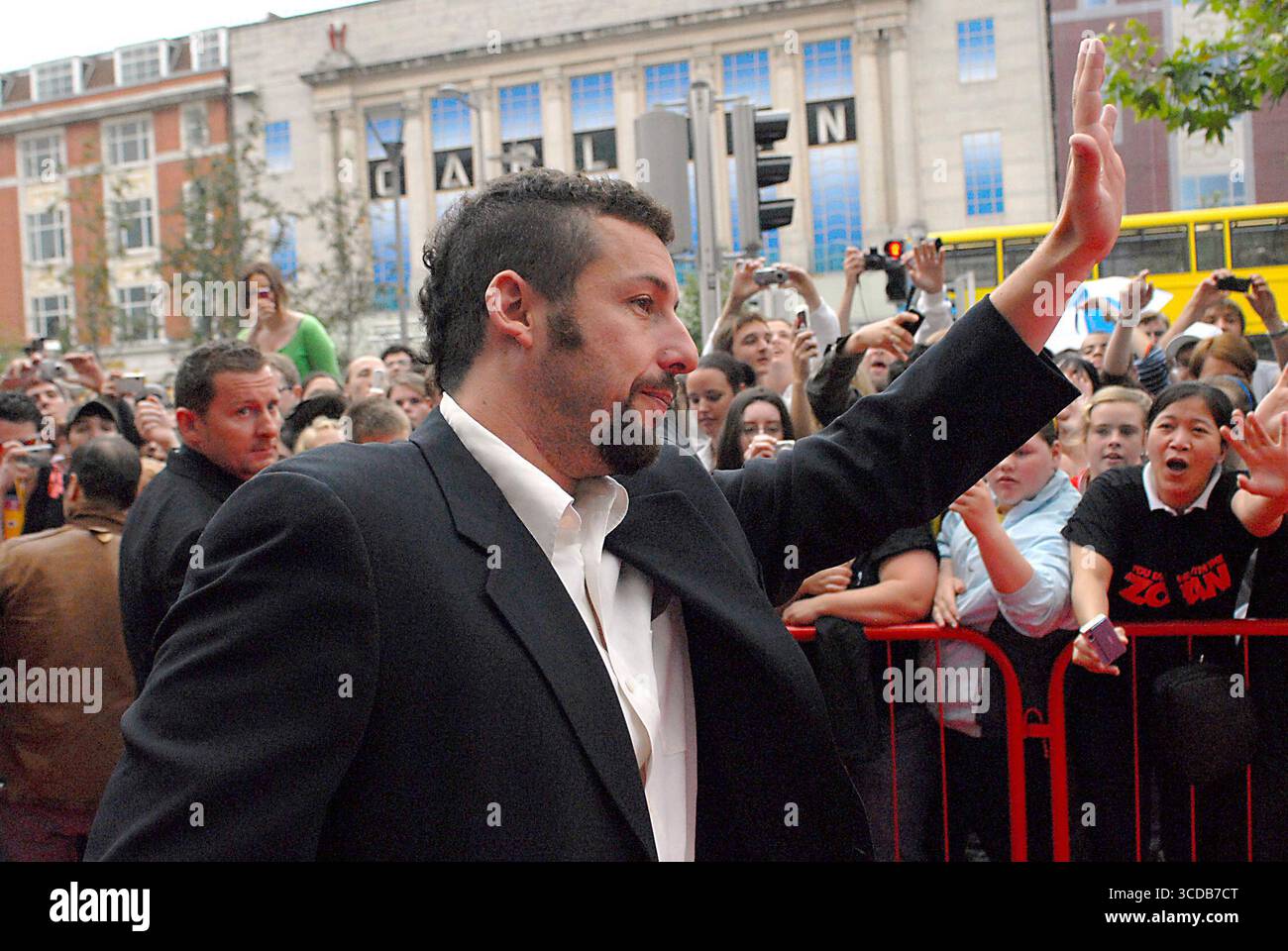 Adam Sandler à la première irlandaise de 'You Don't Mess with the Zohan' au Savoy Cinema de Dublin - 30 juillet 2008 Banque D'Images