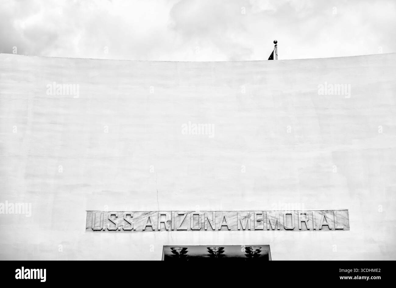 Honolulu, Hawaï - mars 29 : expositions et sites touristiques au Pearl Harbour et au mémorial de l'USS Arizona à Honolulu Banque D'Images