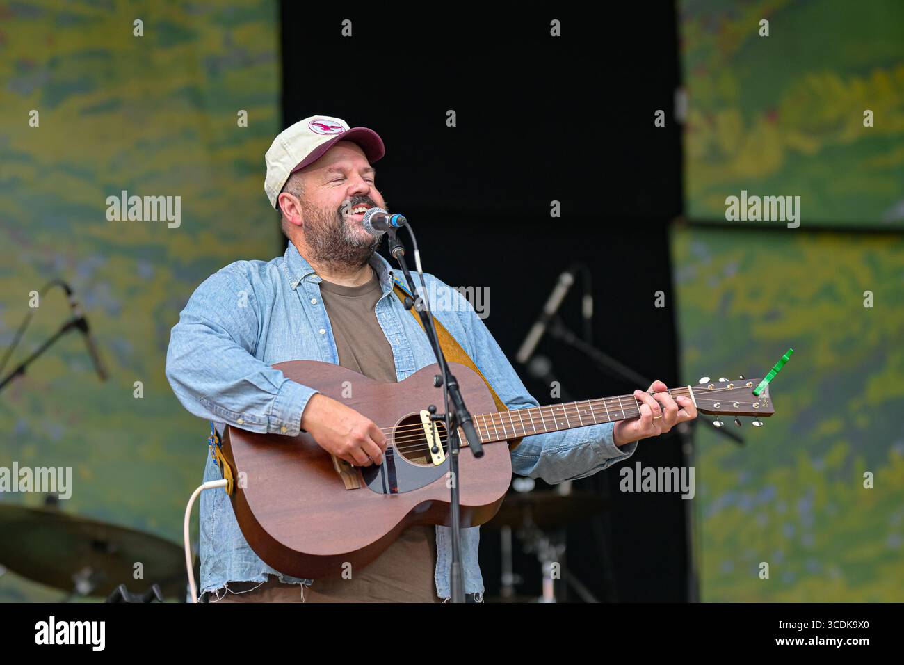 Chanteur, auteur-compositeur, Donovan Woods Banque D'Images