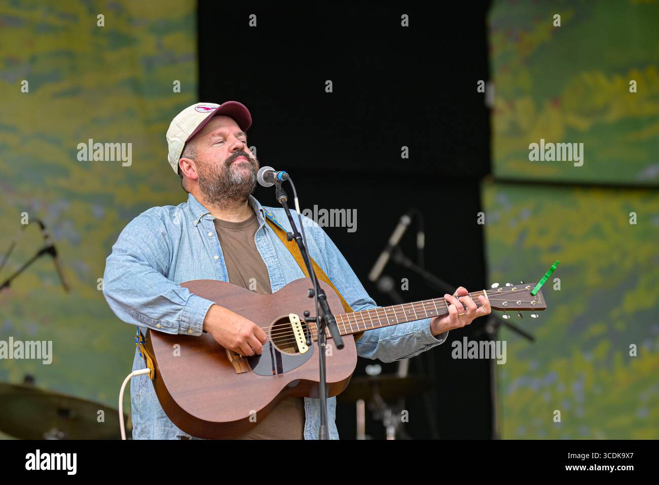 Chanteur, auteur-compositeur, Donovan Woods Banque D'Images