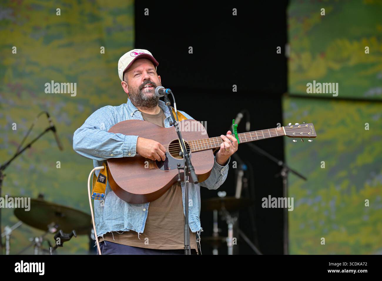 Chanteur, auteur-compositeur, Donovan Woods Banque D'Images