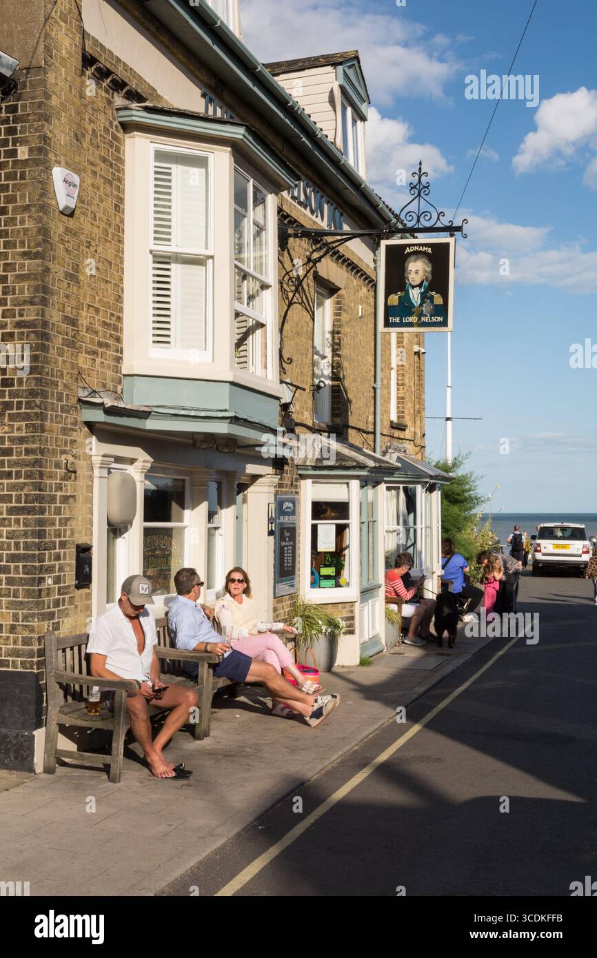 The Lord Nelson public House, Southwold, Suffolk, Angleterre, Royaume-Uni Banque D'Images