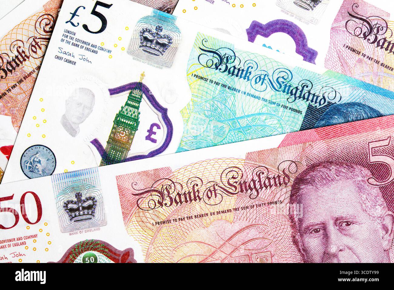 La devise britannique Banque D'Images