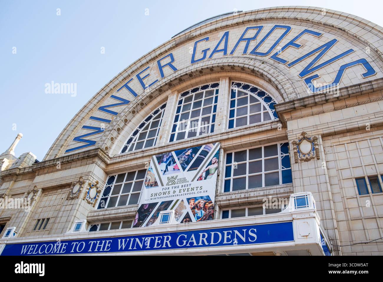 Winter Gardens, Blackpool, Lancashire, Royaume-Uni Banque D'Images