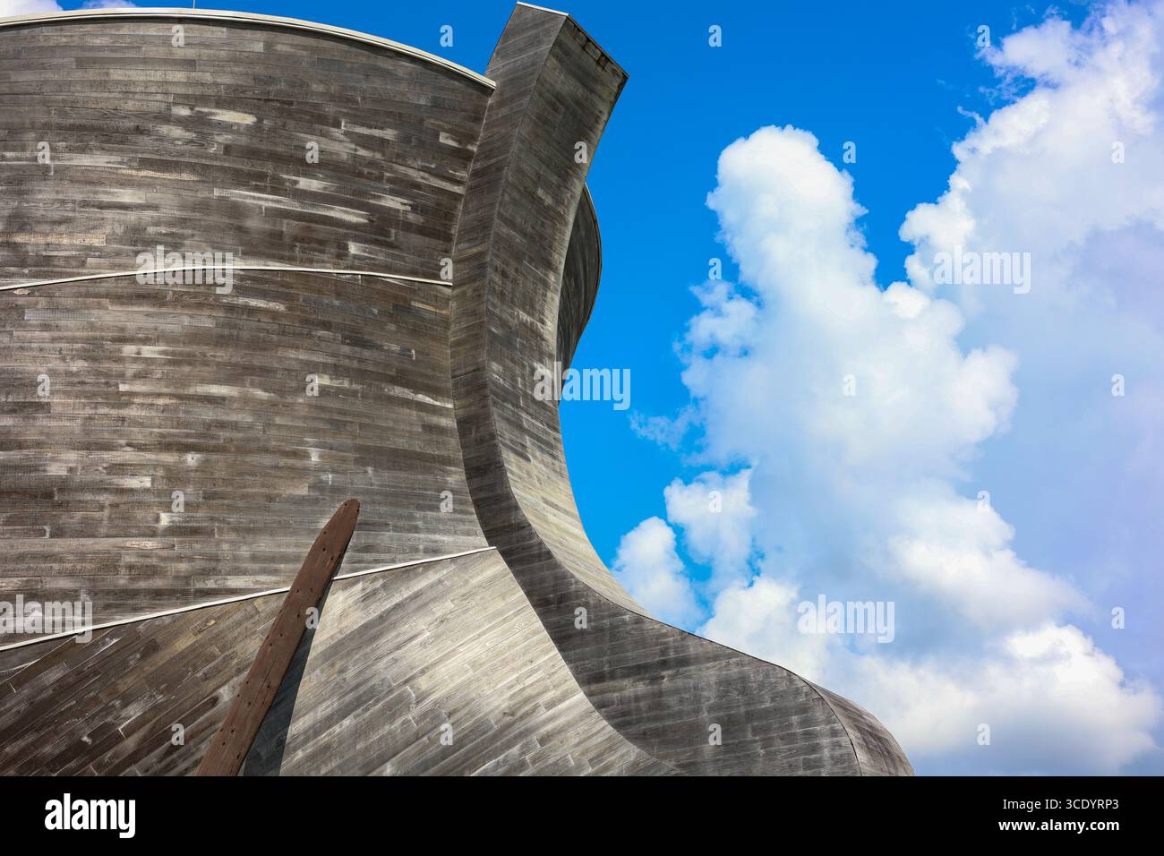 Williamstown, Kentucky États-Unis 22 juillet 2023 vue de l'extérieur du parc à thème Noah's Ark Encounter à Williamstown, Kentucky Banque D'Images