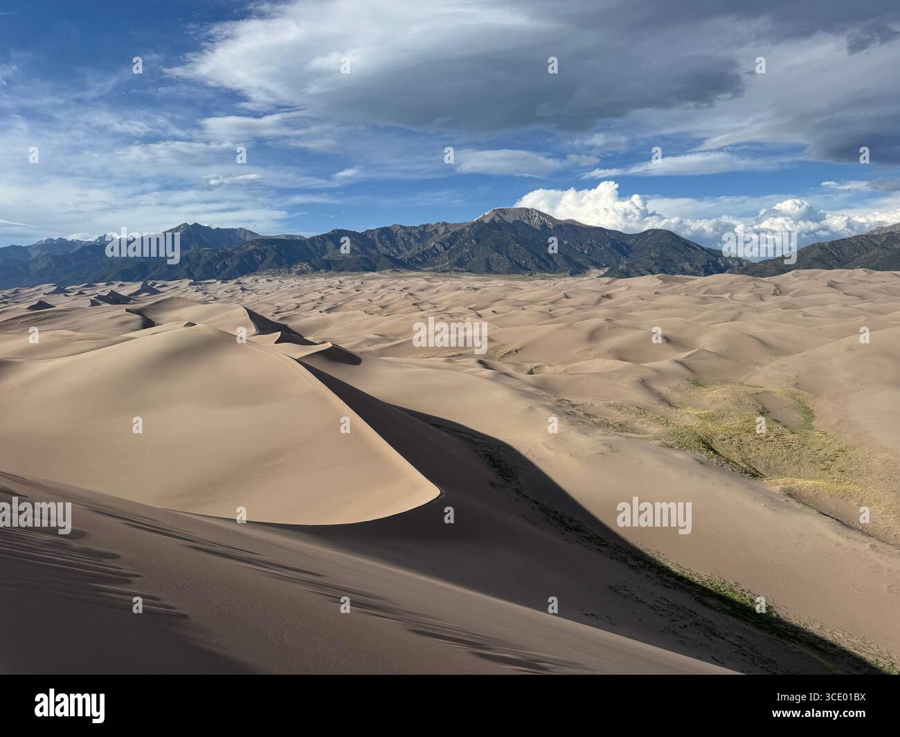 La Great Sand Dunes - Image de stock capturée avec un smartphone