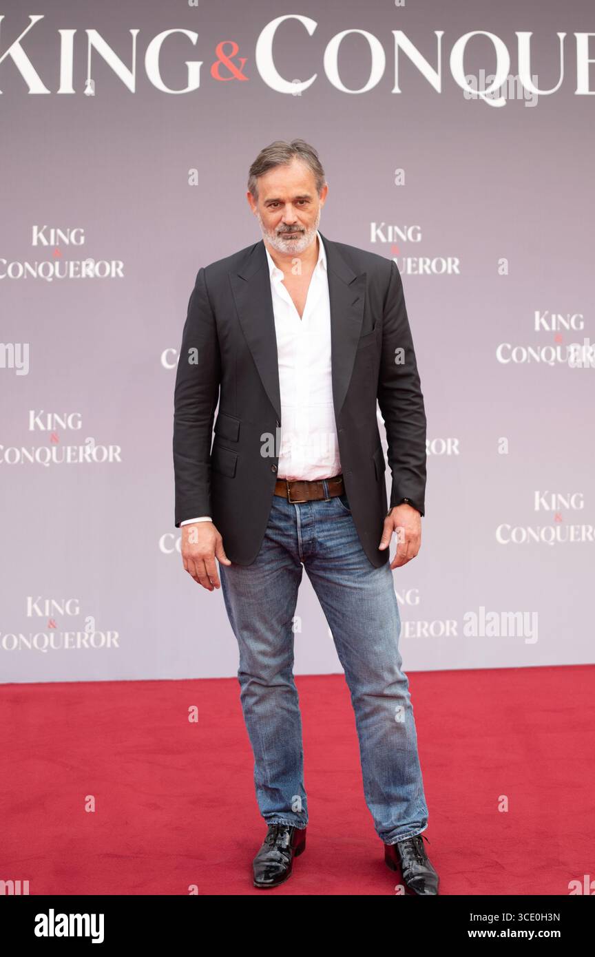 Londres, Royaume-Uni. 13 août 2025. Baltasar Kormákur assiste à la première de King & Conqueror au BFI Southbank . Cristina Massei/Empics/Alamy Live News. Banque D'Images