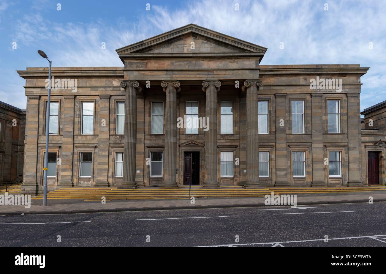 Le Hamilton Sheriff court à Hamilton, South Lanarkshire, Écosse Banque D'Images