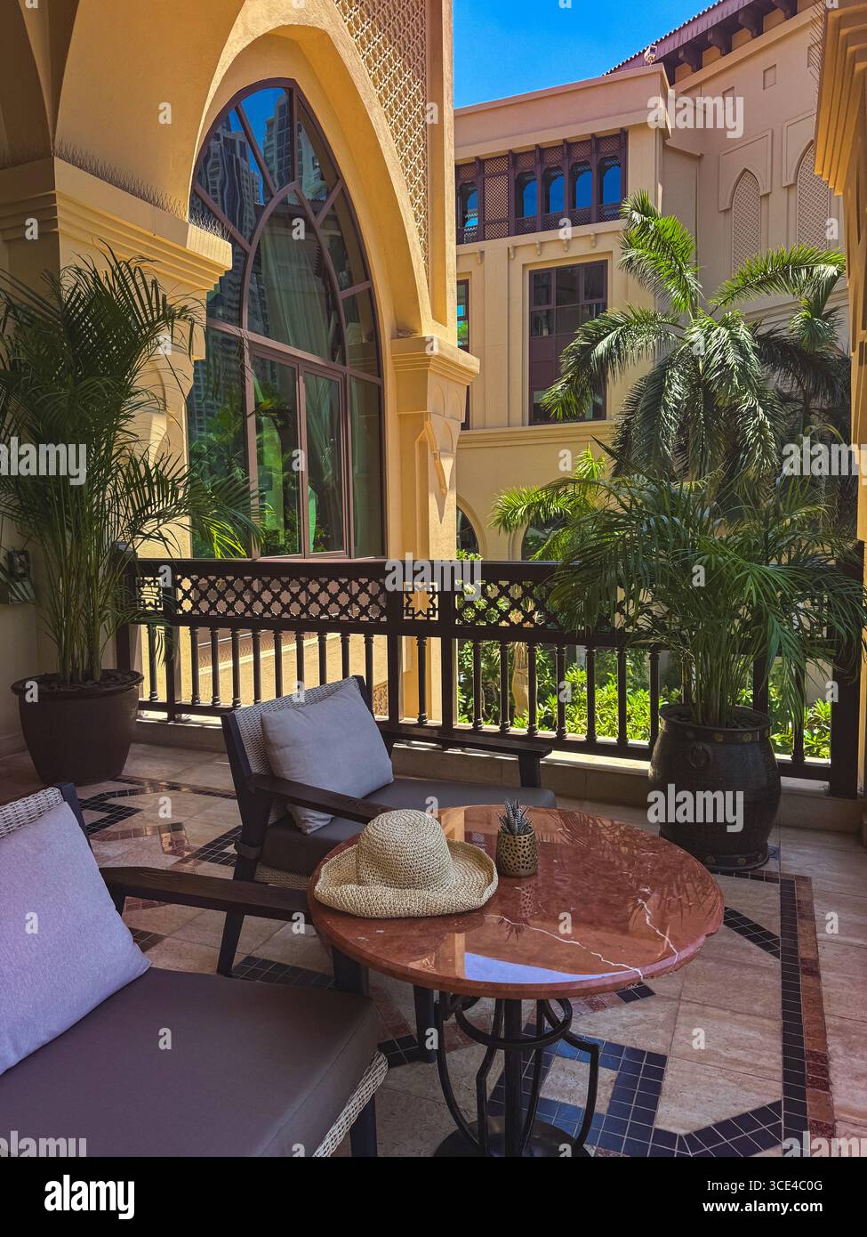 Vue d'ensemble emblématique de Dubaï et style de vie luxueux Banque D'Images