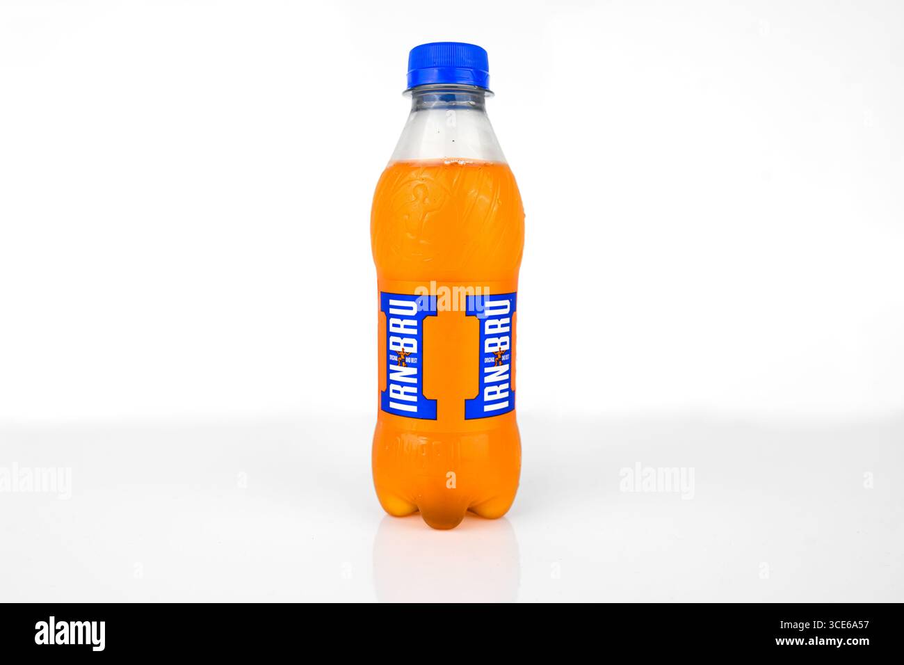 IRN Bru original boisson gazeuse – pays de Galles, Royaume-Uni – 03 août 2025 Banque D'Images