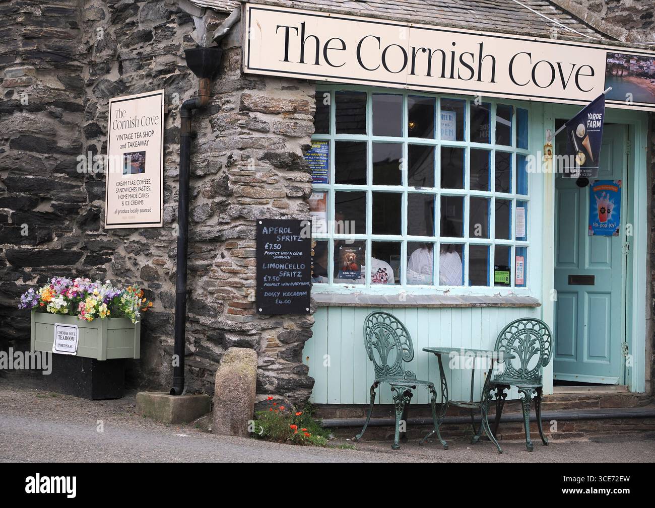 Port Isaac, ancien village de pêcheurs en Cornouailles Banque D'Images