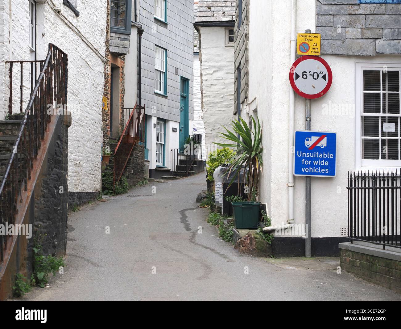 Port Isaac, ancien village de pêcheurs en Cornouailles Banque D'Images