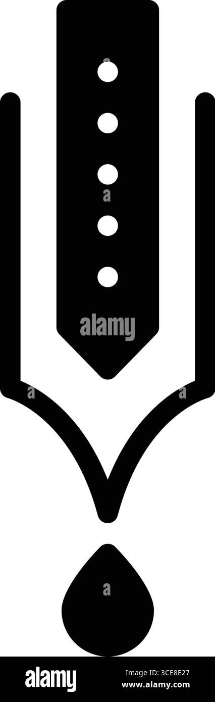 Icône pour tilak, traditions Illustration de Vecteur