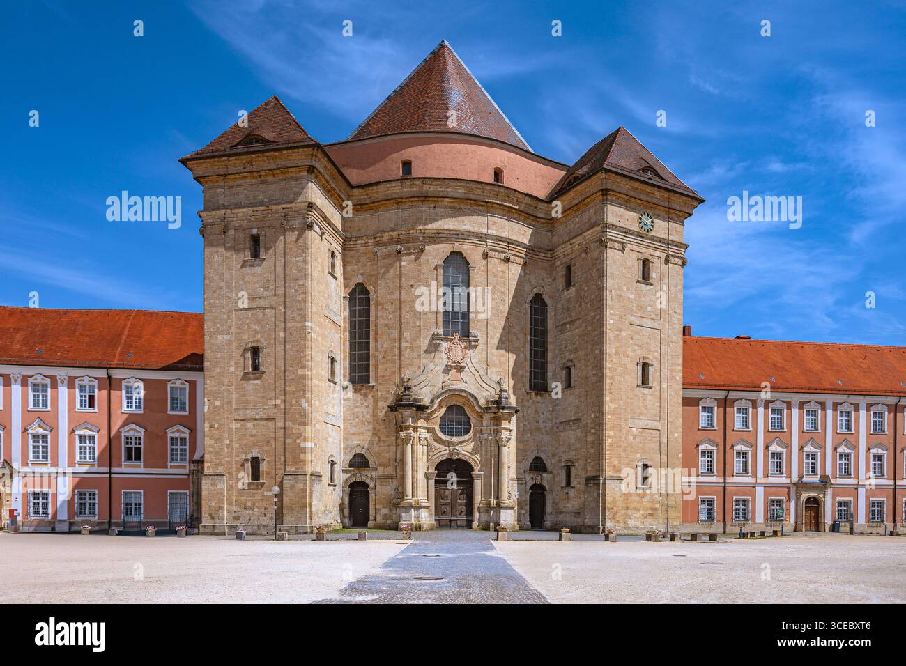 Bade-Wuertemberg : Monastère Wiblingen Banque D'Images
