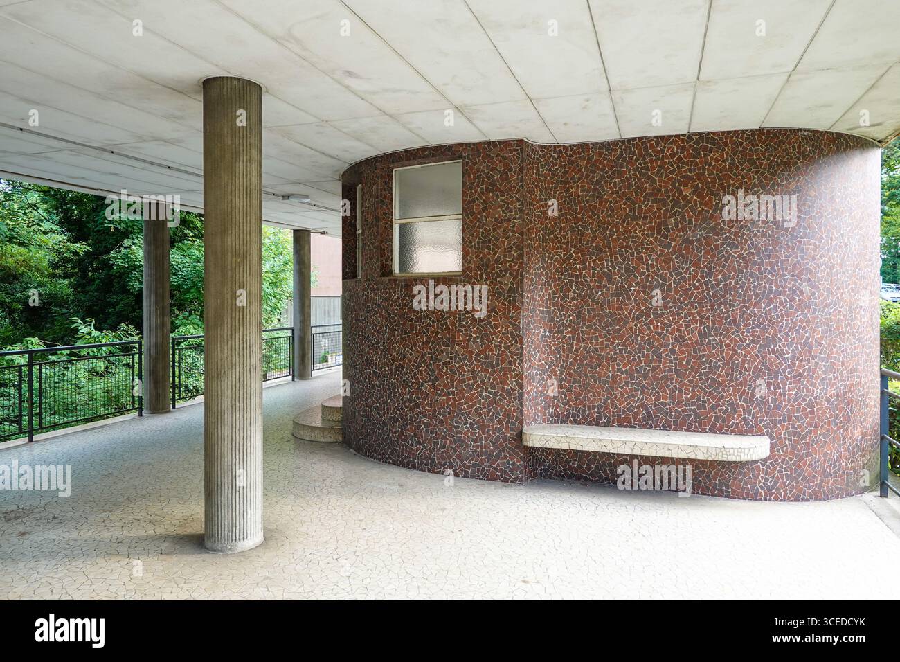 Châtenay-Malabry BEI Paris, Gartenstadt Cité-jardin de la Butte-Rouge // Châtenay-Malabry près de Paris, ville jardin Cité-jardin de la Butte-Rouge Banque D'Images