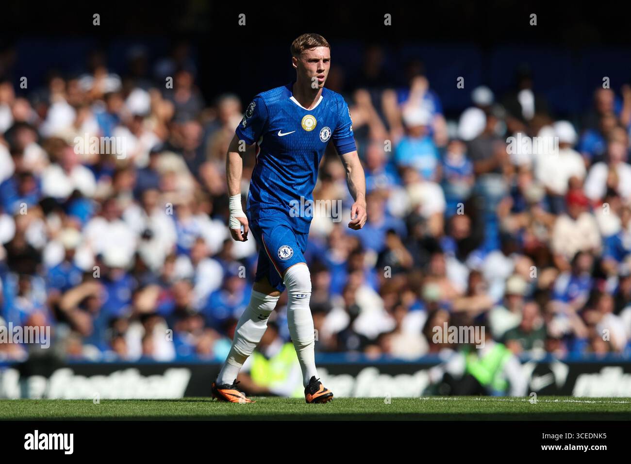LONDRES, Royaume-Uni - 17 août 2025 : Cole Palmer de Chelsea lors du match de premier League entre Chelsea FC et Crystal Palace FC à Stamford Bridge (crédit : Craig Mercer/ Alamy Live News) Banque D'Images LONDRES, Royaume-Uni - 17 août 2025 : Cole Palmer de Chelsea lors du match de premier League entre Chelsea FC et Crystal Palace FC à Stamford Bridge (crédit : Craig Mercer/ Alamy Live News) Banque D'Images