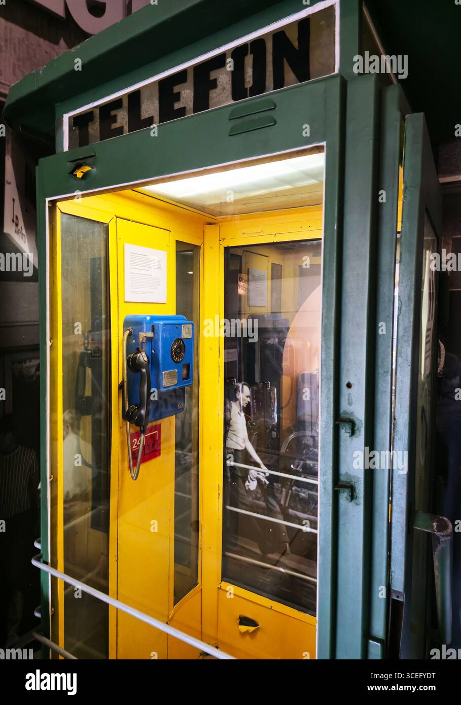 Expositions au Musée de la vie sous le communisme à Varsovie, Pologne. Banque D'Images