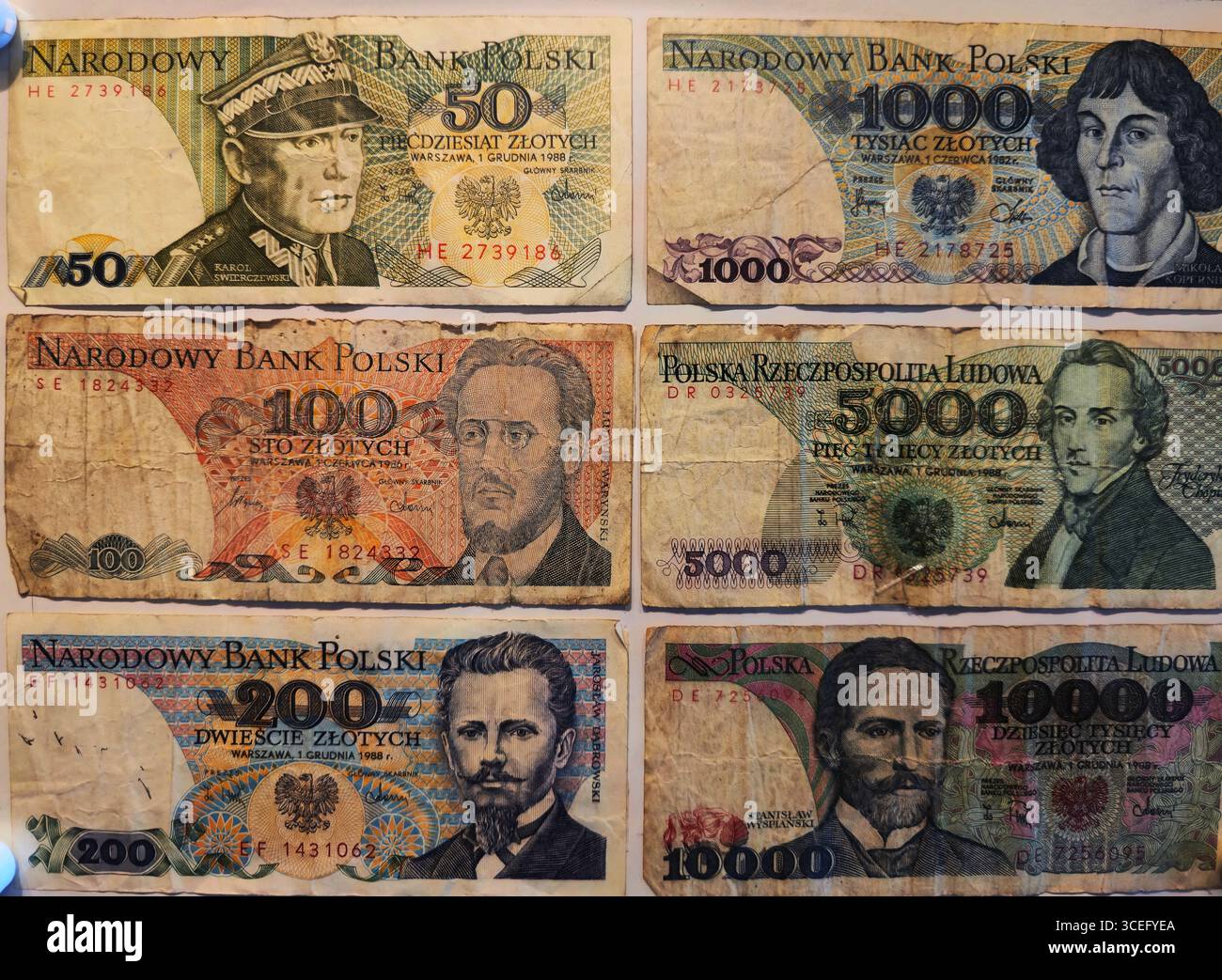 Expositions au Musée de la vie sous le communisme à Varsovie, Pologne. Banque D'Images