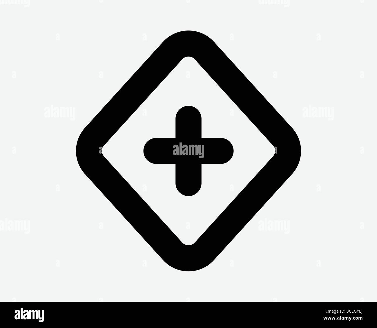 Ajouter une icône d'image clé plus image clé ligne symbole vidéo animation position contour signe animée outil Editeur d'animation Edition modifier séquence audio Media Graphic Art Illustration de Vecteur