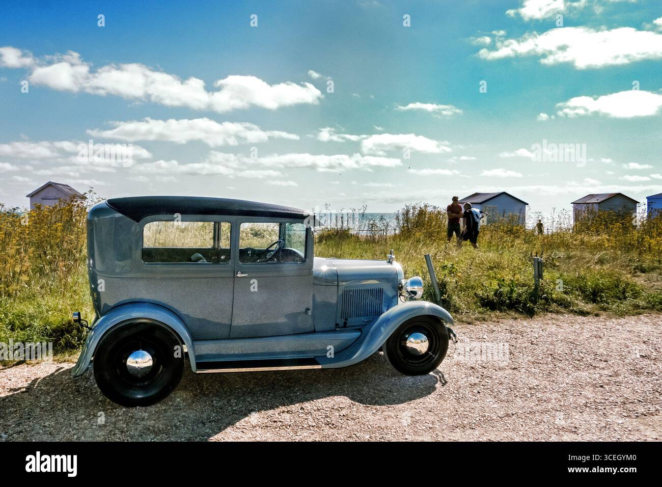 Berline Ford Hotrod des années 1930 Banque D'Images