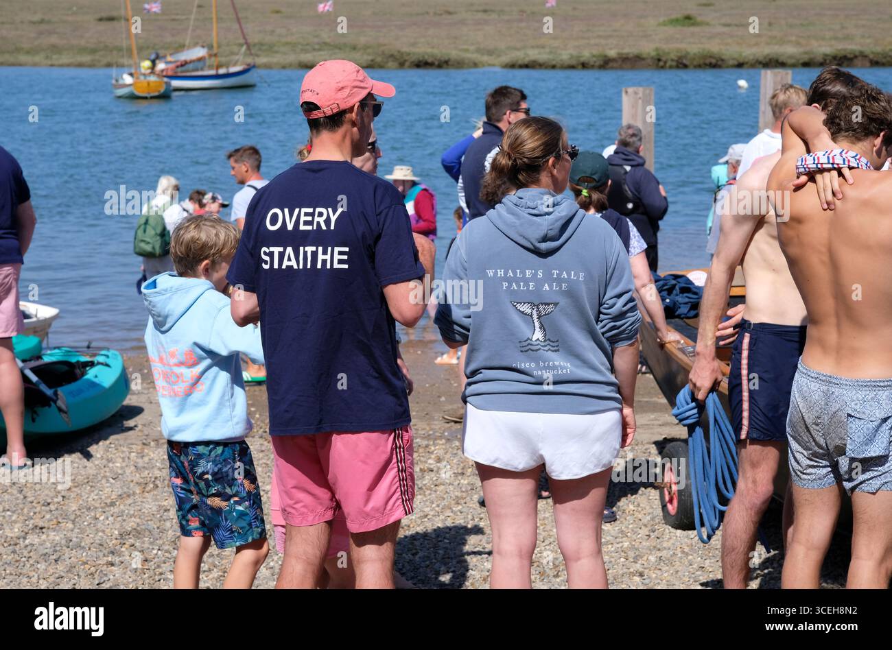 journée de sports nautiques, burnham overy staithe, nord du norfolk, angleterre Banque D'Images