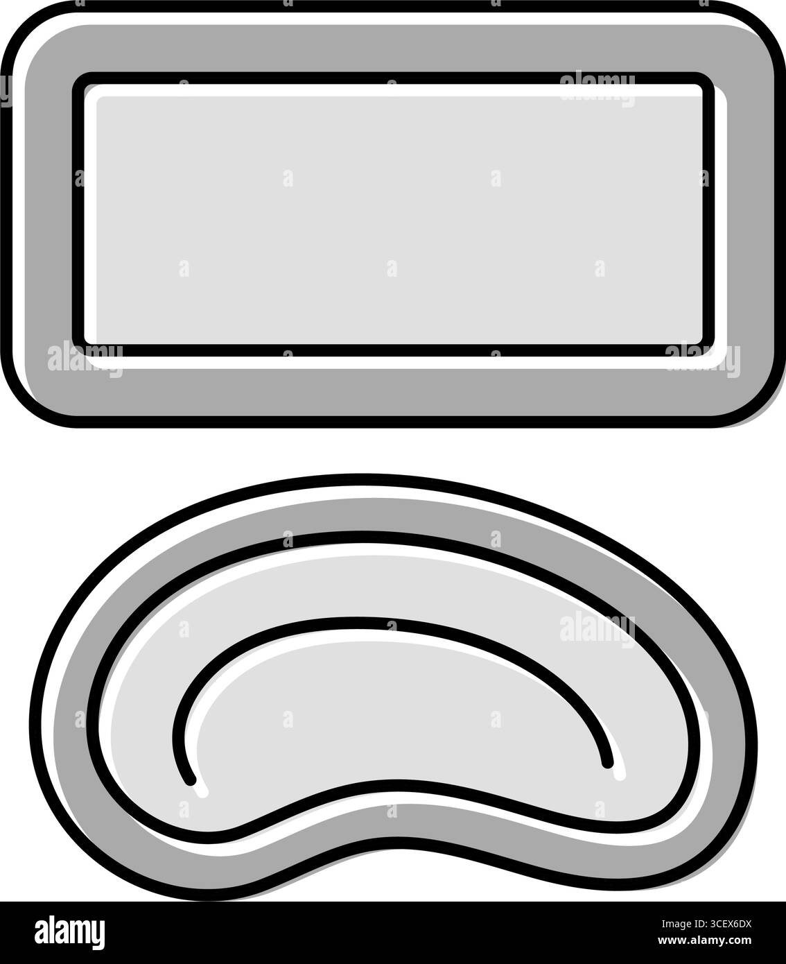 illustration vectorielle d'icône de couleur de chirurgien de plateau chirurgical Illustration de Vecteur