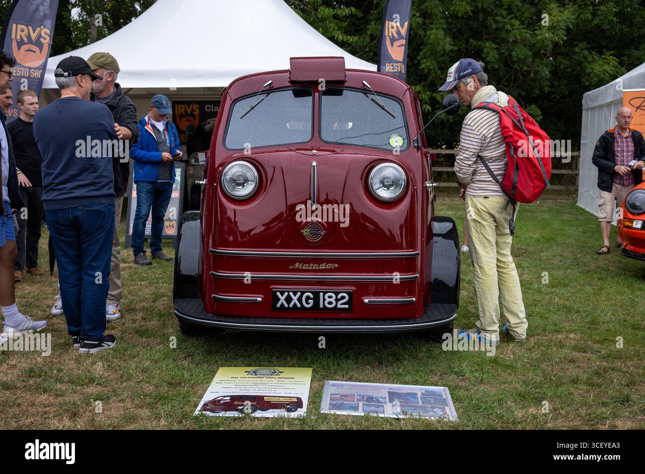 1951 Tempo Matador, exposé au Megaphonics 2025. Banque D'Images