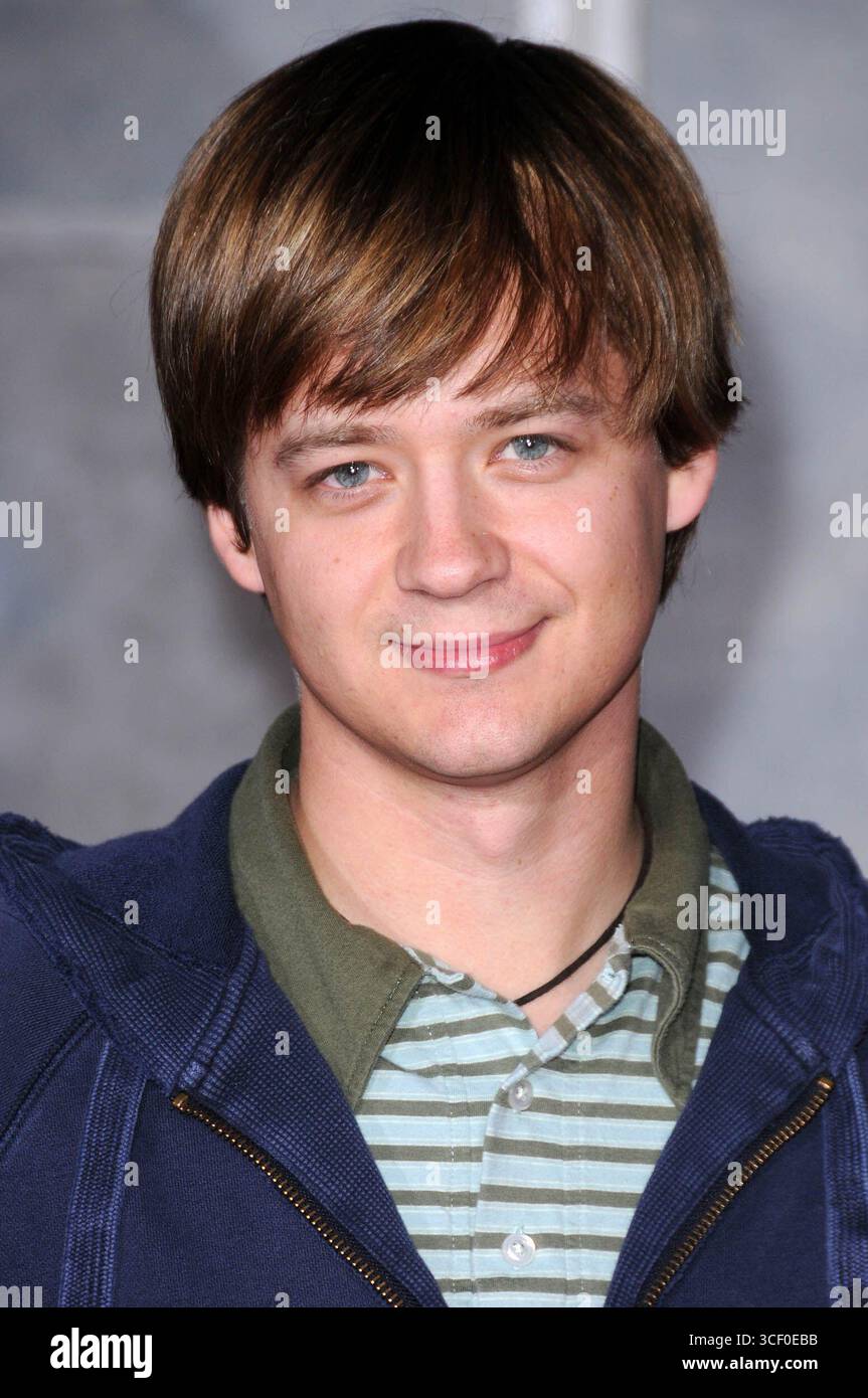 Jason Earles à la première Disney de 'Hannah Montana & Miley Cyrus : Best of Both Worlds concert 3D' au El Capitan Theatre à Hollywood - 17 janvier 2008 Banque D'Images