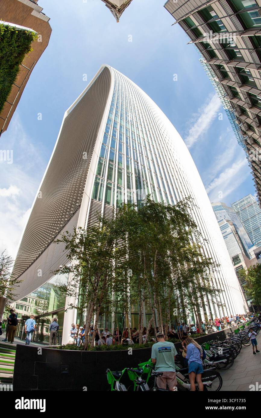 Le Walkie Talkie construisant Londres Banque D'Images