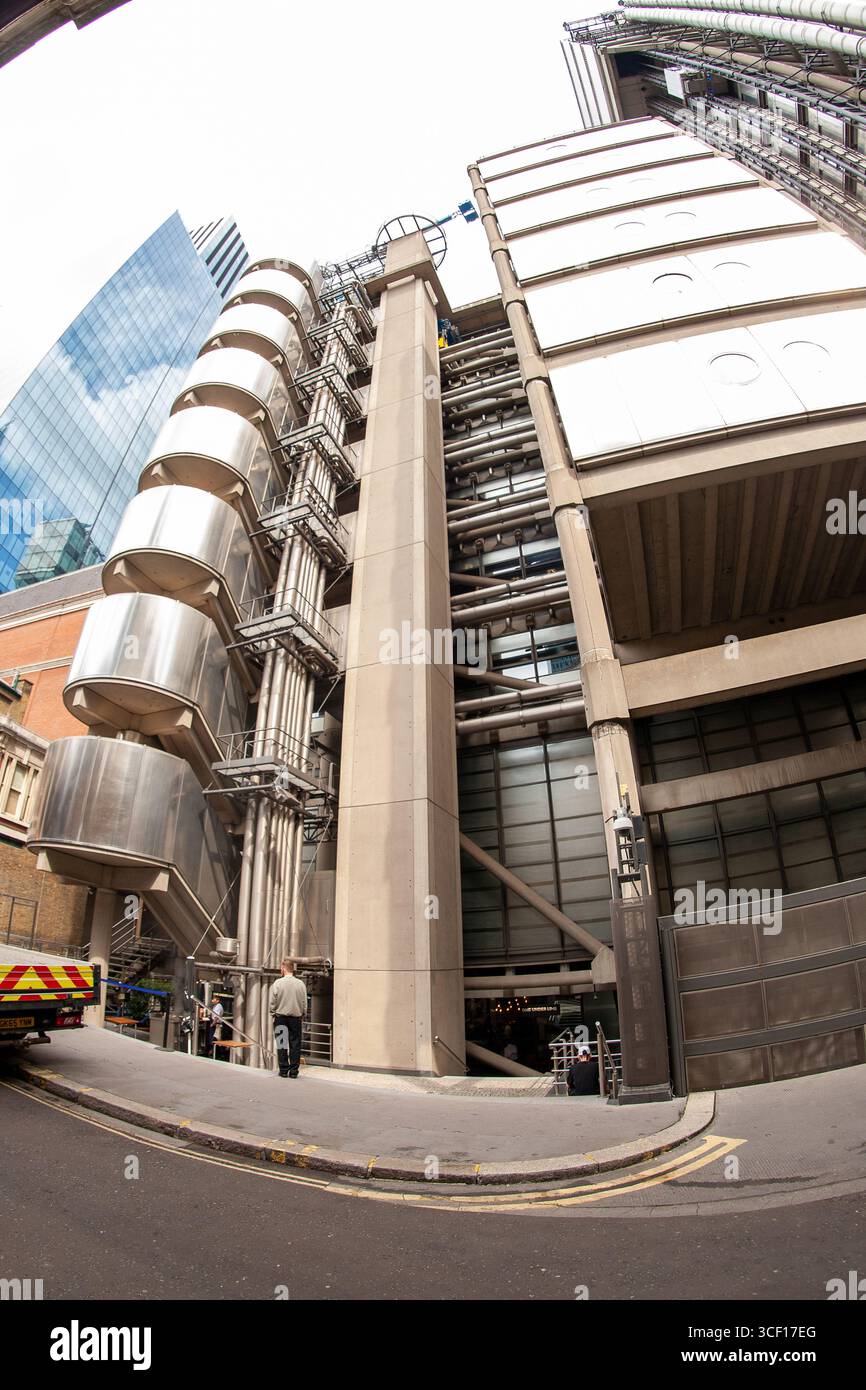 Le Lloyds Building London Banque D'Images