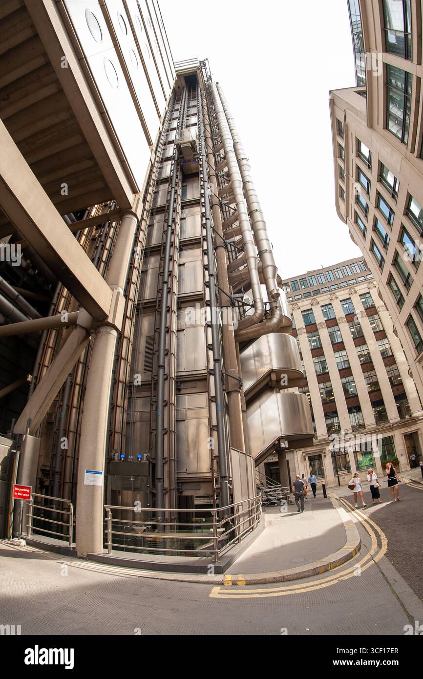 Le Lloyds Building London Banque D'Images