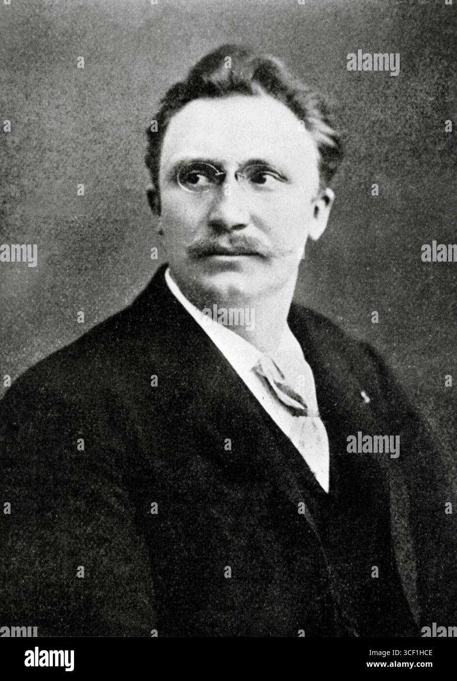Antonius Maria Josephus van Rooy (1870-1932), l'un des plus célèbres barytons néerlandais, connu pour ses interprétations des chansons de Wagner, photographiées en 1906. Banque D'Images
