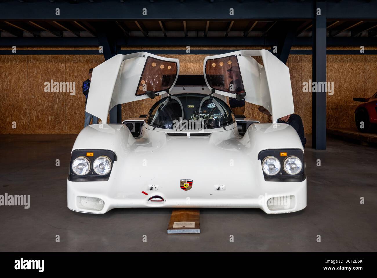 Porsche 962 1990, exposée au Megaphonics 2025. Banque D'Images