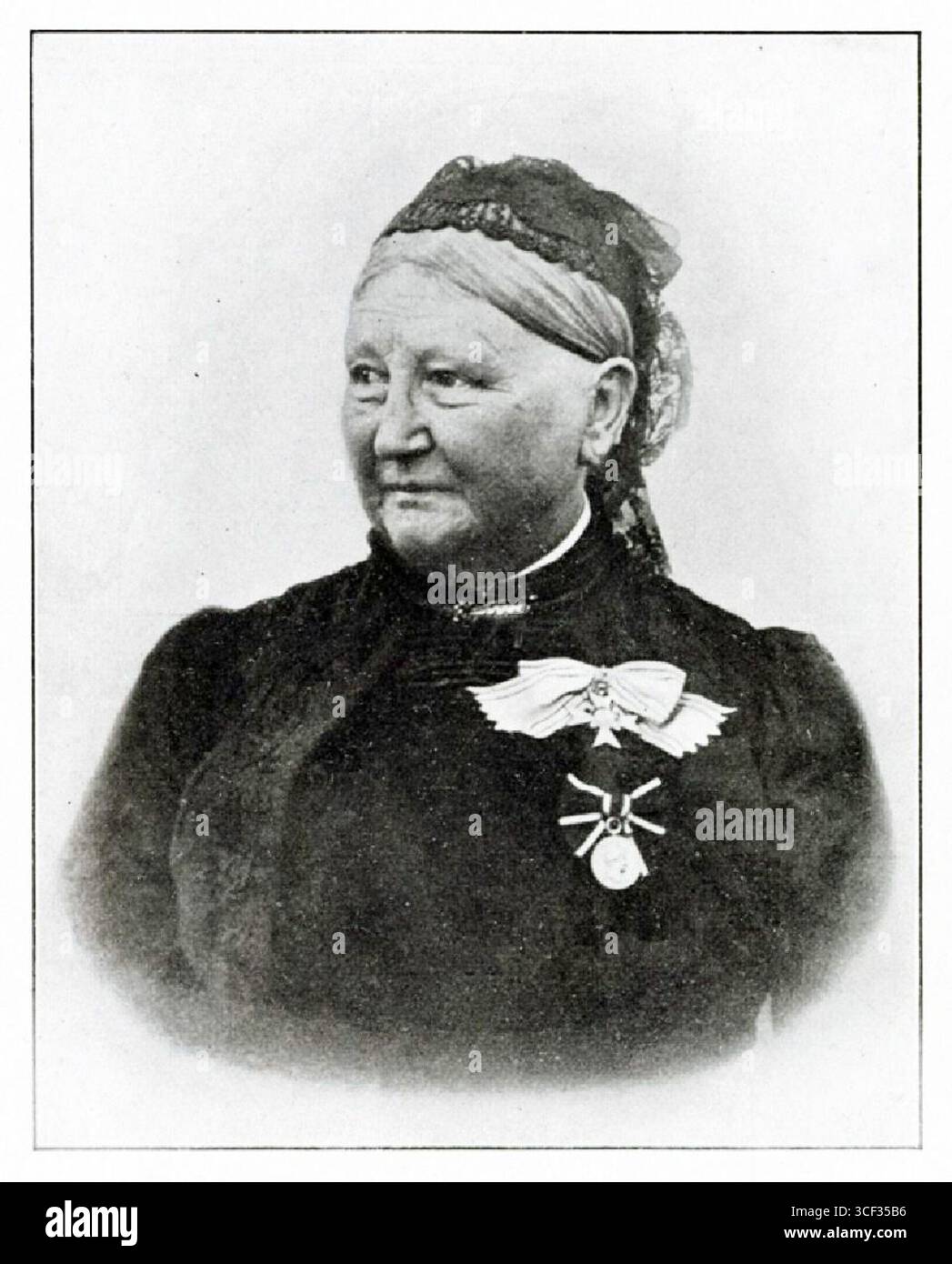 Portrait d'Auguste Busch réalisé vers 1905, reflétant l'atmosphère sociale et culturelle du début du XXe siècle. Banque D'Images