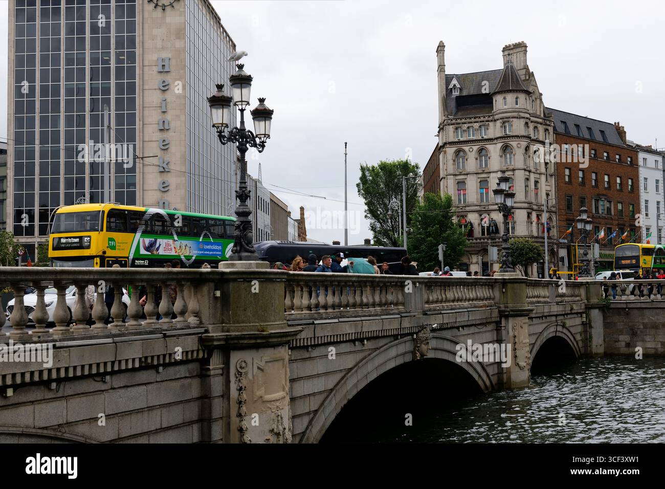 Pont O'Connell dans le centre-ville de Dublin, Dublin, Baile Atha Cliath, province du Leinster, Irlande Banque D'Images