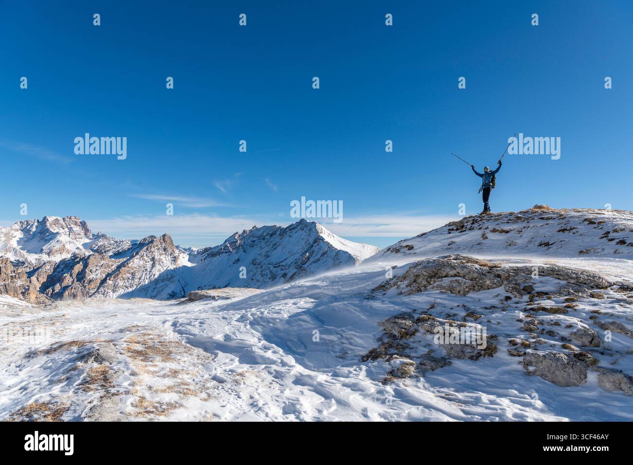 Le Parc naturel de Fanes-sennes-Braies est un parc régional situé dans les Dolomites du Tyrol du Sud. Le parc naturel s'étend à travers les parties tyroliennes du Sud des Dolomites de Braies et du Groupe Fanes. Banque D'Images