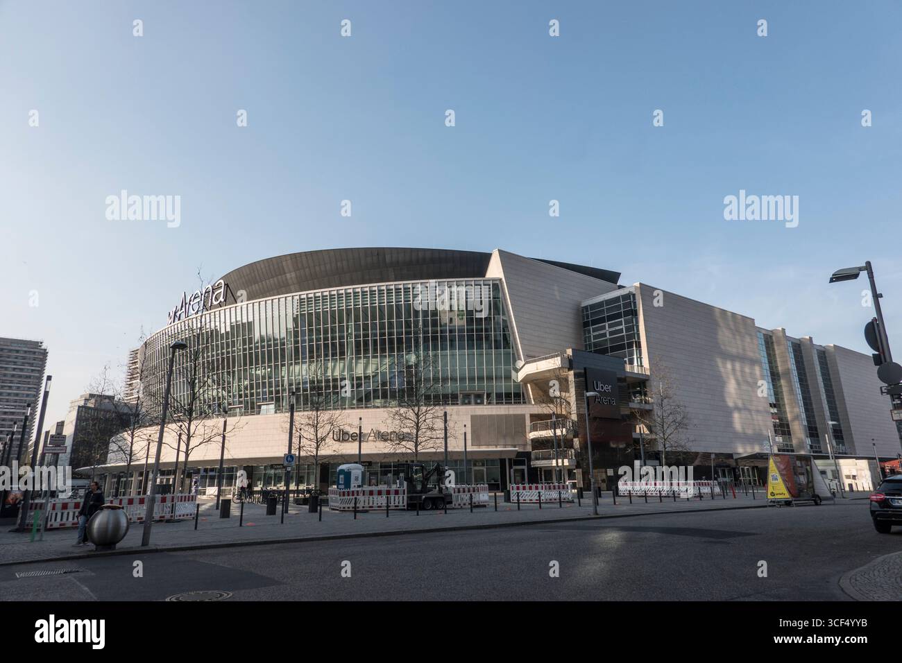 Uber-Arena à Uber-Platz, Allemagne, Berlin Banque D'Images