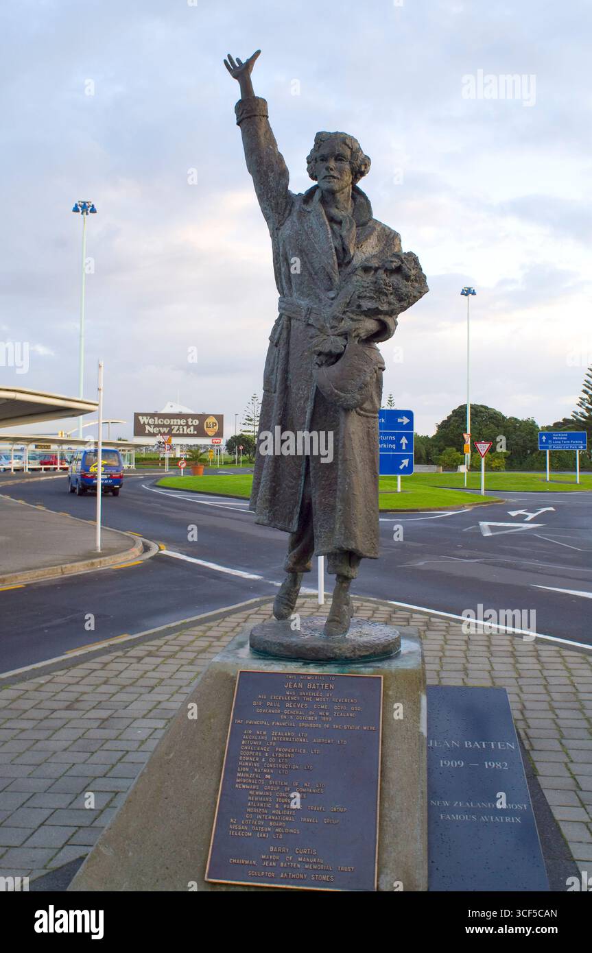 Auckland International Airport Limited, Northland, île du Nord, Nouvelle-Zélande, août 2007. L'aéroport d'Auckland est le principal et le plus achalandé airpo Banque D'Images