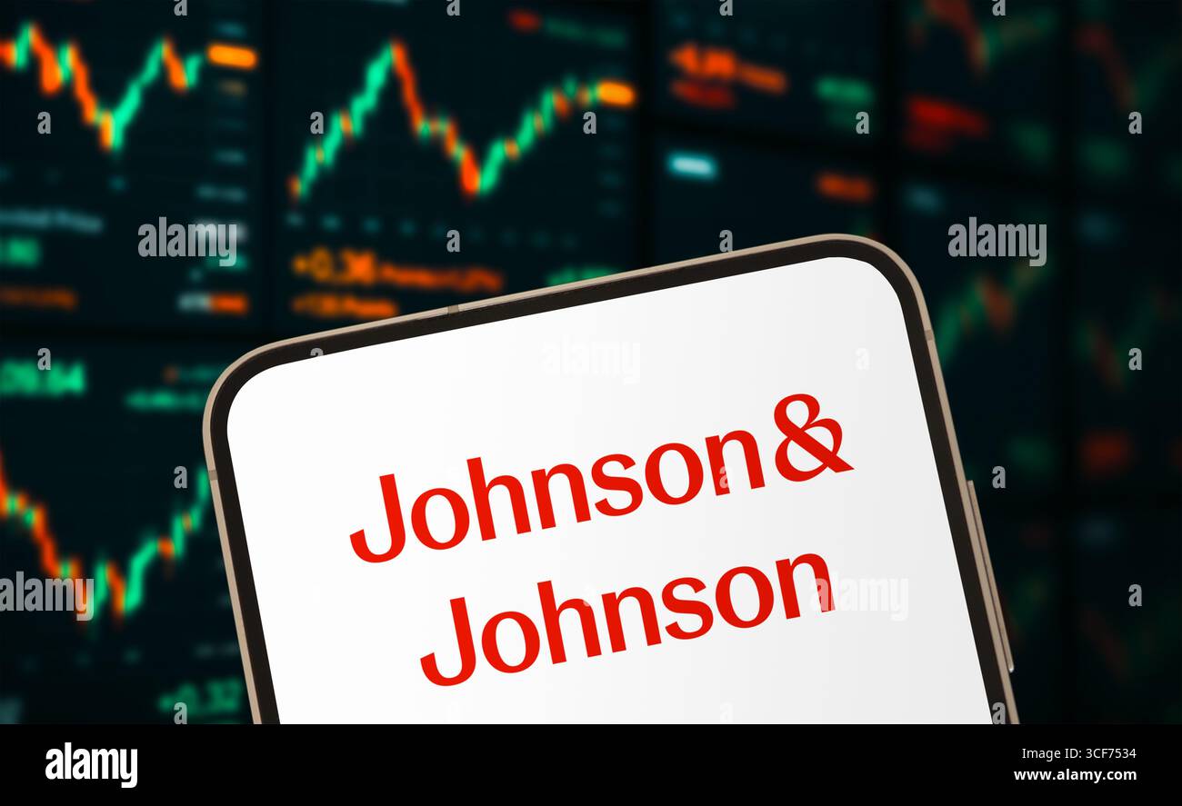 Johnson et Johnson - technologies pharmaceutiques, biotechnologiques et médicales Banque D'Images