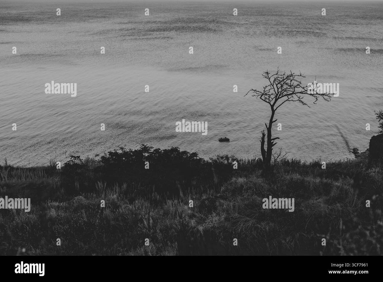 Paysage marin calme. Vacances et voyages Banque D'Images