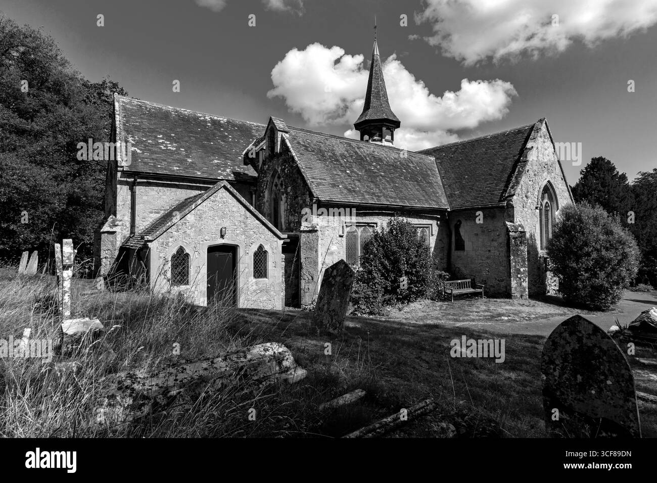 Shanklin Old Church Île de Wight Banque D'Images