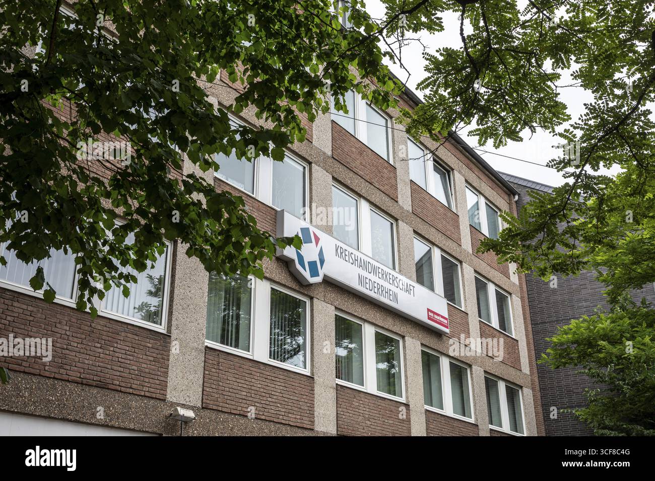 Centre de formation, Kreishandwerkerschaft Niederrhein, IKK classic - Neuss, Rhénanie du Nord-Westphalie, Allemagne Banque D'Images