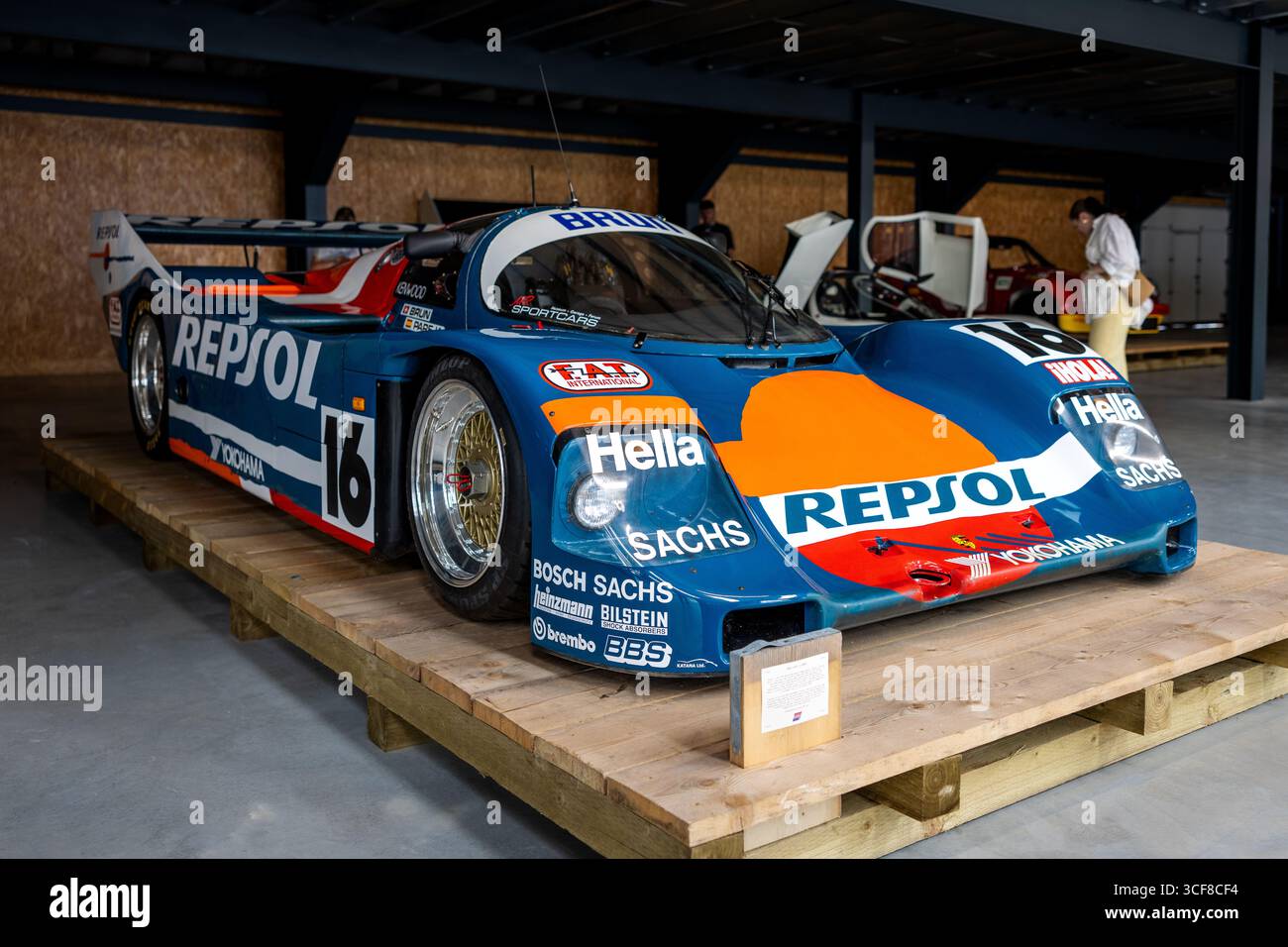 Porsche 962C 1990 Banque D'Images
