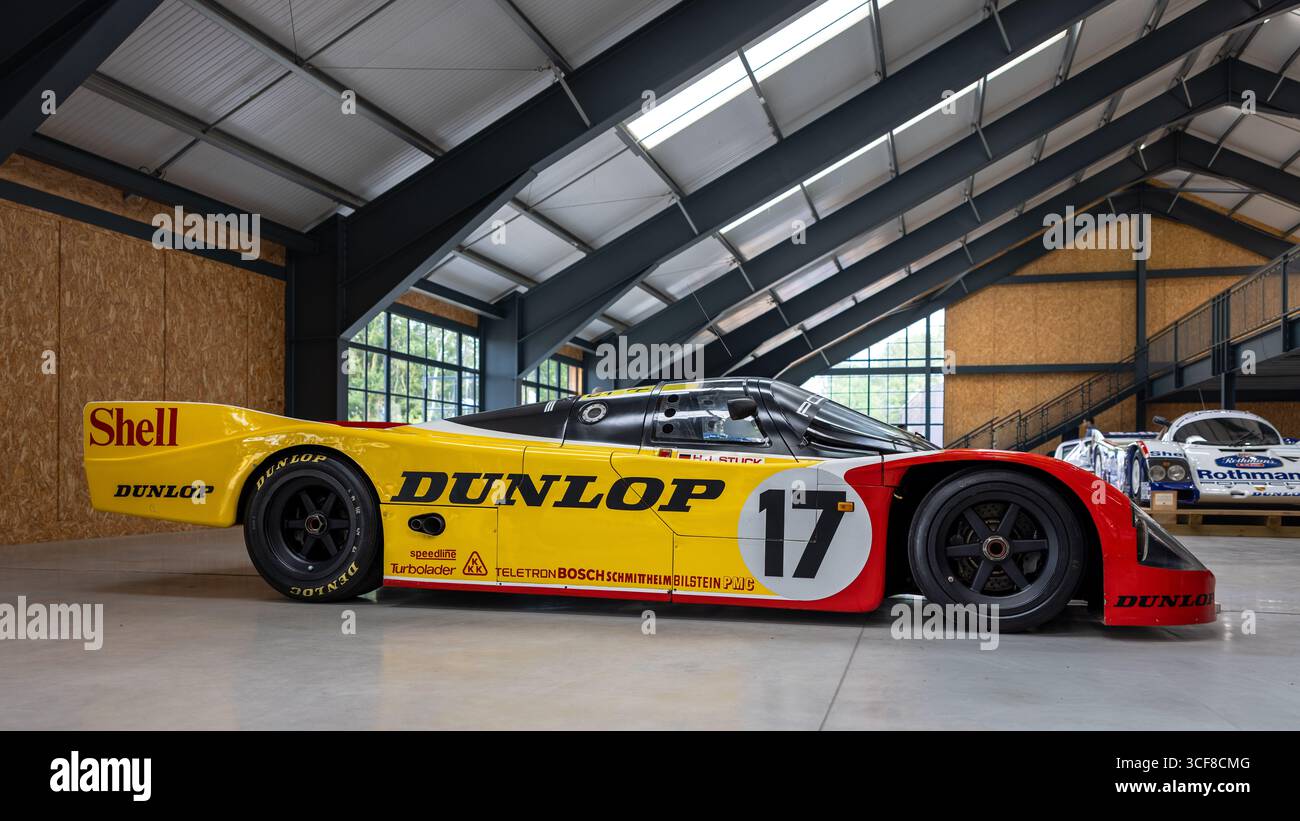 Porsche 962C 1988, exposée au Megaphonics 2025. Banque D'Images