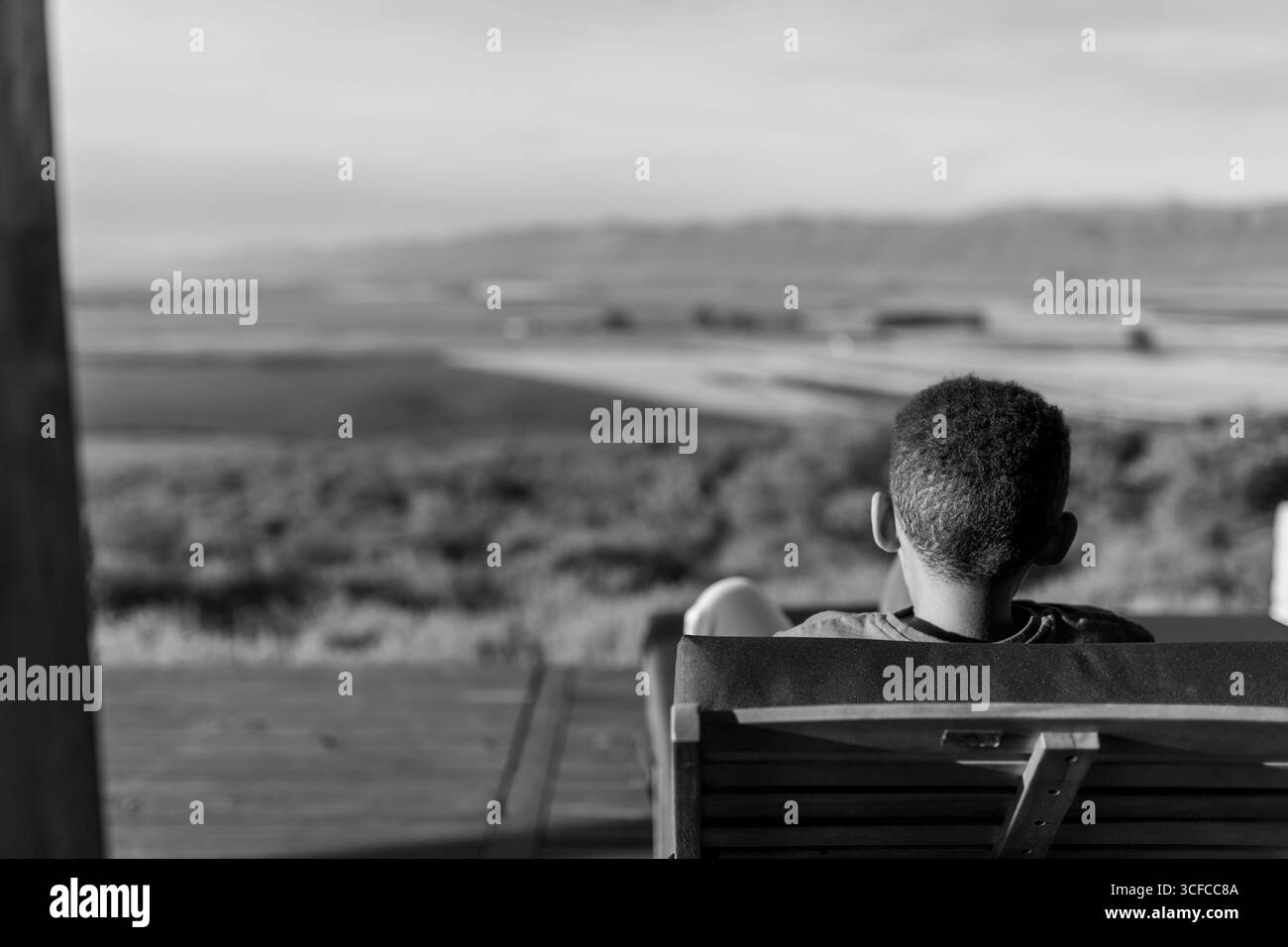 Refuge cabine dans les montagnes Banque D'Images