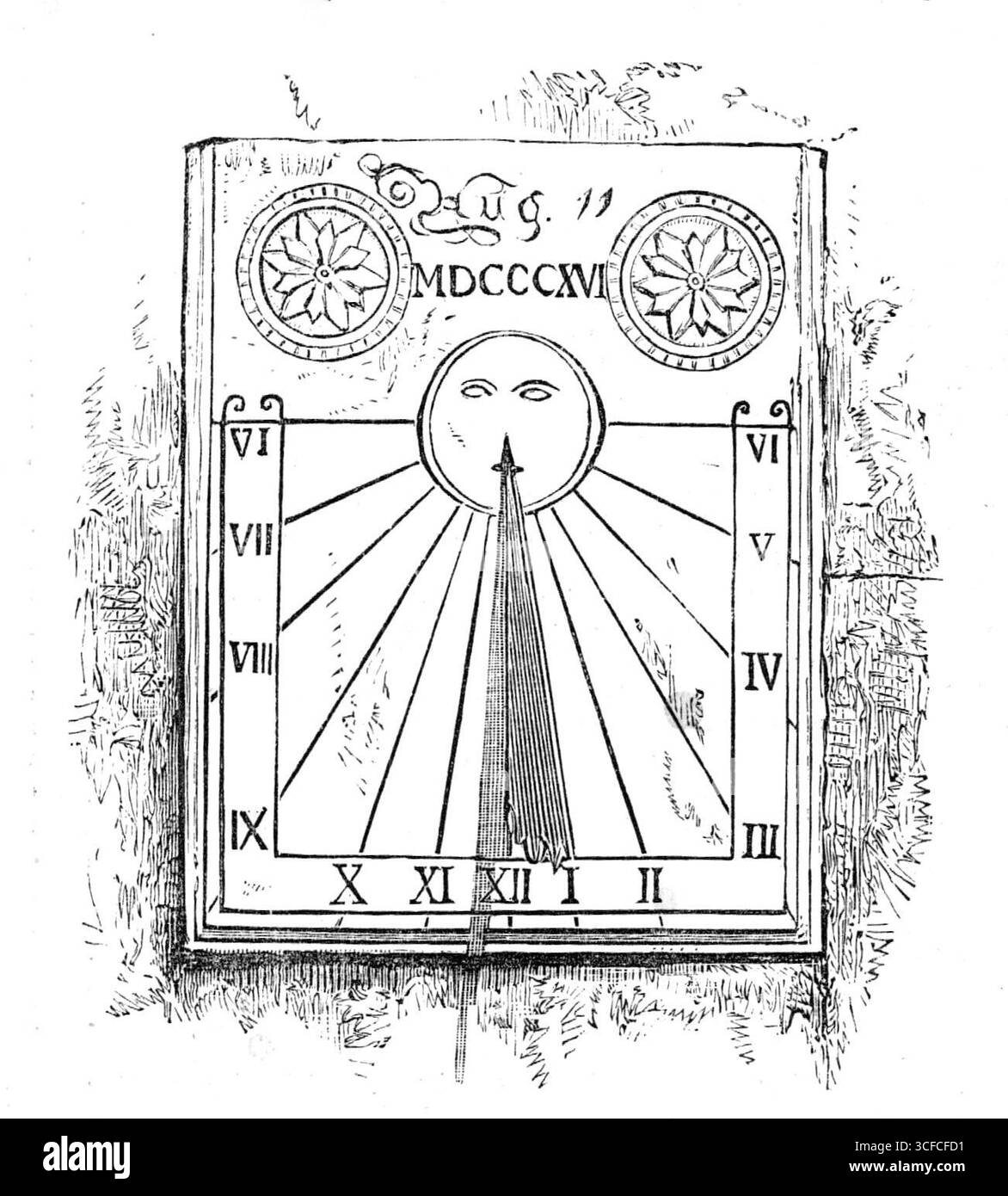 George Stephenson, père des chemins de fer : composez la porte du chalet de Stephenson à Killingworth, 1881. Illustration publiée dans un supplément spécial pour célébrer le centenaire de la naissance de l'ingénieur civil et ingénieur mécanique britannique George Stephenson (1781-1848). Tiré de "Illustrated London News", 1881. Banque D'Images