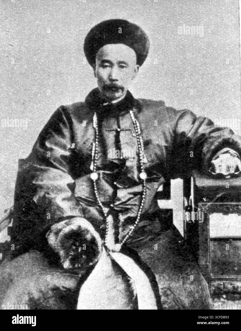 Le réveil de la Chine. Li Hung Chang, homme d'État chinois exceptionnel. Banque D'Images
